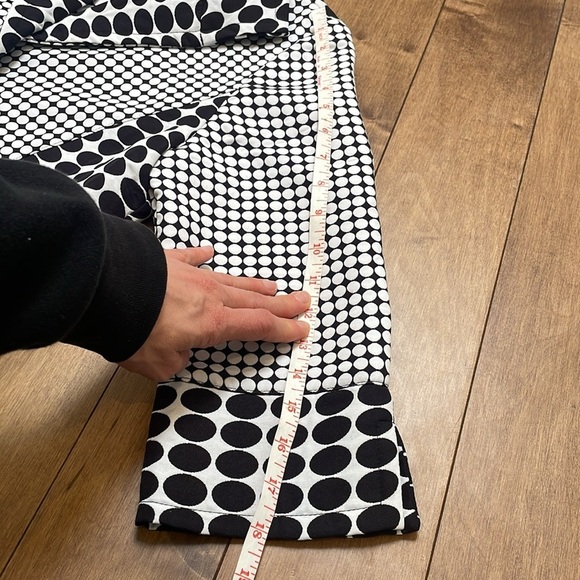 IC By CONNIE K Women's Black White Polka Dot jacket blazer S Red Button - Picture 11 of 14